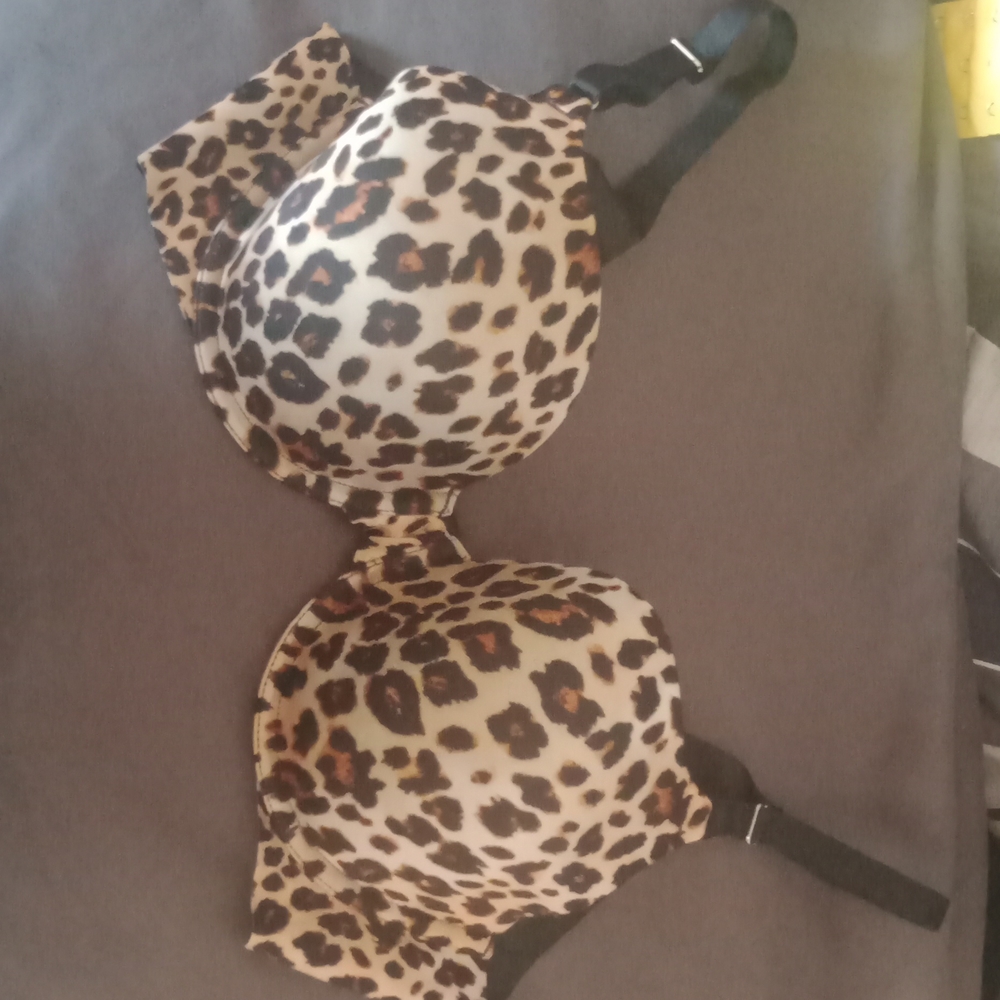 Leopard Print Bra